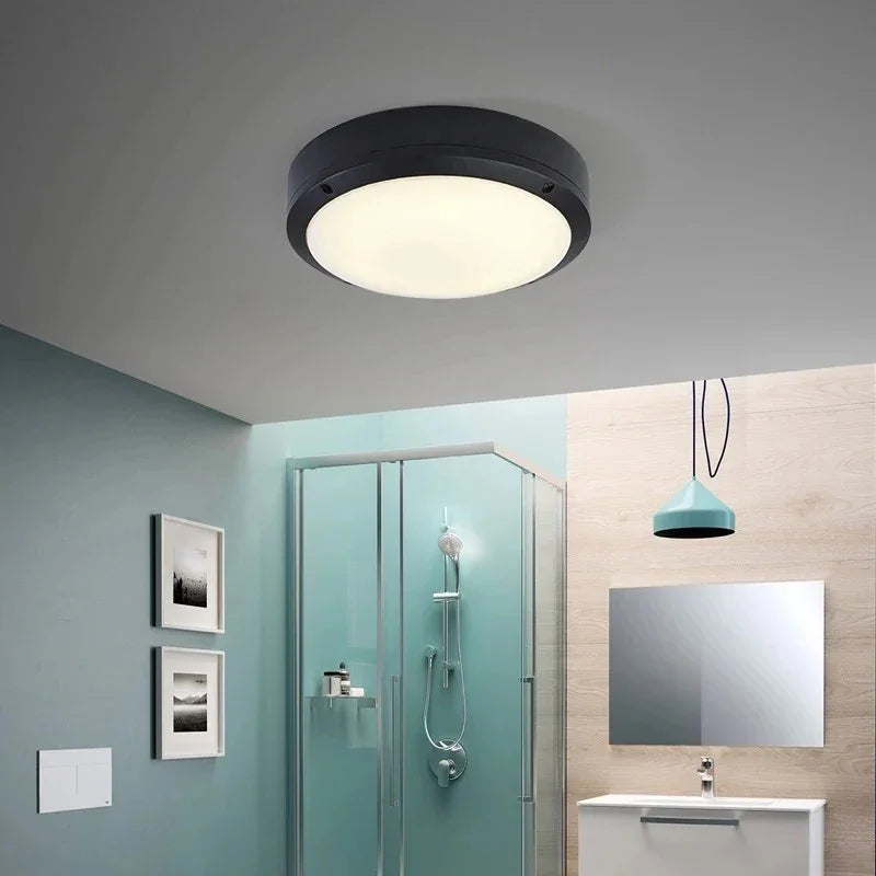 Outdoor Wall Lights | LED Flush Mount Light with Radar Motion Sensor | Weather-Resistant Design for Enhanced Security