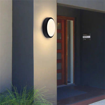 Outdoor Wall Lights | LED Flush Mount Light with Radar Motion Sensor | Weather-Resistant Design for Enhanced Security