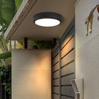 Outdoor Wall Lights | LED Flush Mount Light with Radar Motion Sensor | Weather-Resistant Design for Enhanced Security