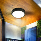 Outdoor Wall Lights | LED Flush Mount Light with Radar Motion Sensor | Weather-Resistant Design for Enhanced Security