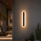 Outdoor Wall Sconce Lighting | Dimmable Aluminum Exterior Light with IP65 Waterproof Rating | Versatile Illumination for Outdoor Spaces