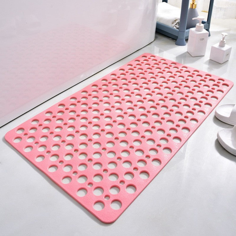 Non Slip Shower Mat Hygienic Bath Mat With Suction Cups
