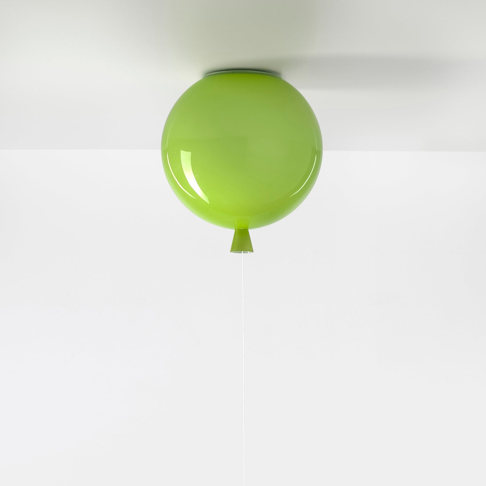 Balloon Ceiling Light, LED, Purple Green, Kids Nursery Room, Dimmable