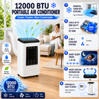 12000 BTU portable air conditioner for large rooms