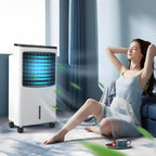 3-in-1 portable evaporative cooler and humidifier with remote