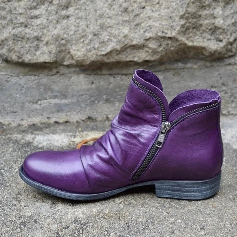 Prynn | Black Ankle Boots for Women with Exceptional Arch Support | Stylish Comfort for Everyday Wear