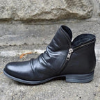 Prynn | Black Ankle Boots for Women with Exceptional Arch Support | Stylish Comfort for Everyday Wear