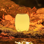 Rechargeable Table Lamp | Cordless RGB & White Light with Remote Control | Compact Design for Versatile Indoor and Outdoor Use