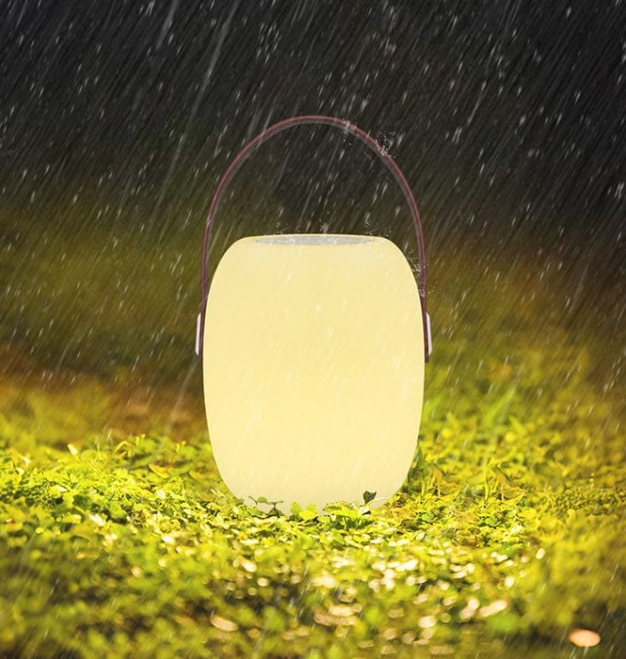 Rechargeable Table Lamp | Cordless RGB & White Light with Remote Control | Compact Design for Versatile Indoor and Outdoor Use