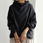 Renli Collection | Women's Top with High Neck Design | Flattering Blouse for Effortless Elegance