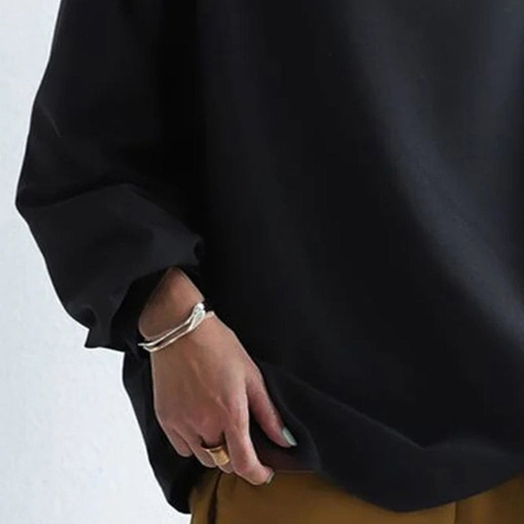 Renli Collection | Women's Top with High Neck Design | Flattering Blouse for Effortless Elegance