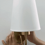 Retro Wall Sconce | RGB LED Wall Lamp with Rechargeable Design | Versatile Lighting for Ambiance Creation