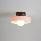 RoyaleGlow | Flush Mount Ceiling Light with Dimmable LED & Glass Shade | Versatile Illumination for Any Space
