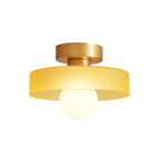 RoyaleGlow | Flush Mount Ceiling Light with Dimmable LED & Glass Shade | Versatile Illumination for Any Space
