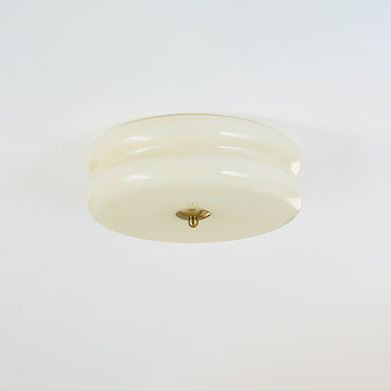 RoyaleGlow | Flush Mount Ceiling Light with Integrated LED | Vintage Design for Warm Ambiance