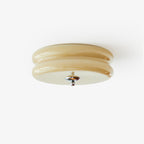 RoyaleGlow | Flush Mount Ceiling Light with Integrated LED | Vintage Design for Warm Ambiance