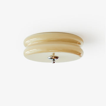 RoyaleGlow | Flush Mount Ceiling Light with Integrated LED | Vintage Design for Warm Ambiance