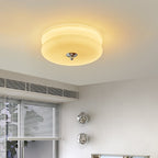 RoyaleGlow | Flush Mount Ceiling Light with Integrated LED | Vintage Design for Warm Ambiance