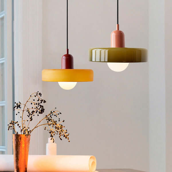 Royallure | Glass Pendant Light with Adjustable Suspension | Modern Kitchen Pendant Lighting for Stylish Interiors
