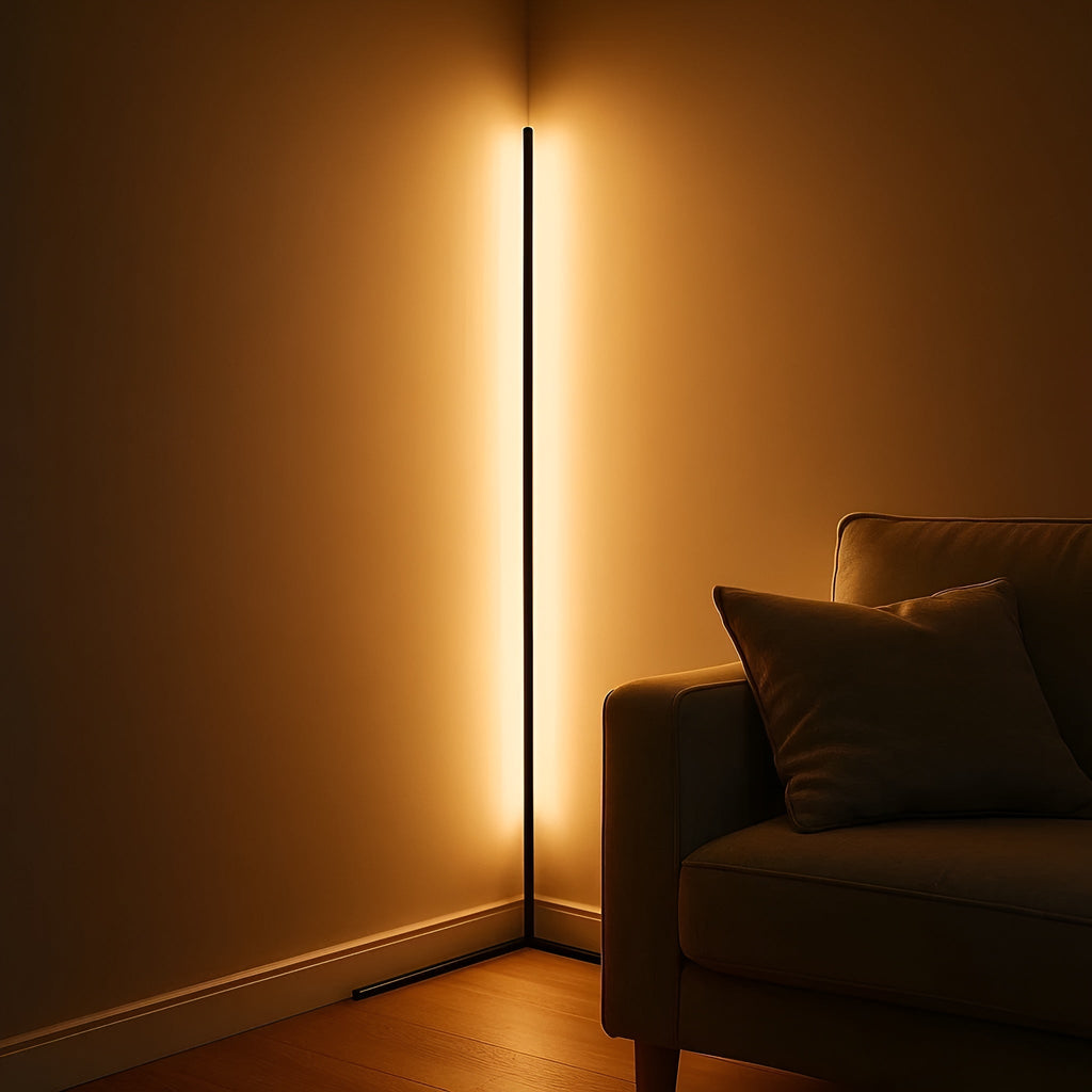 Royallure | Modern Floor Lamp with Remote Control & Adjustable Warmth | Stylish Lighting for Living Room Ambiance