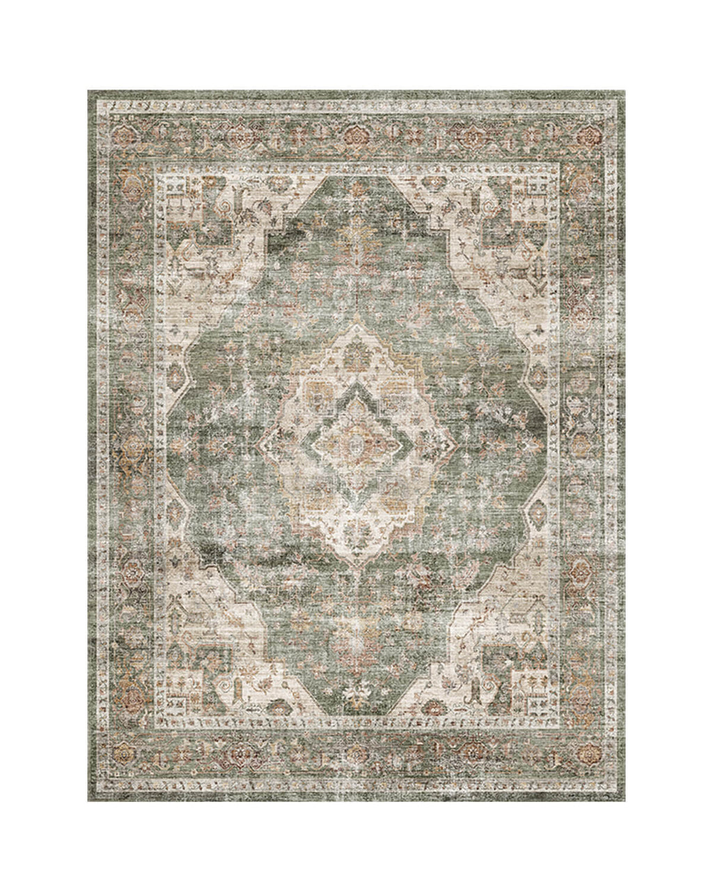 Selene Collection | Washable Area Rug with Non-Slip Backing | Eco-Friendly Design for Ultimate Comfort in Living Rooms