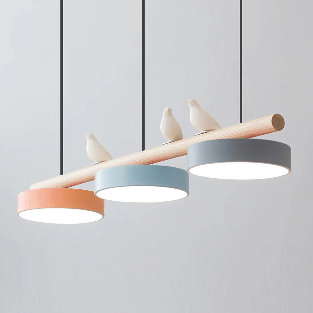 Bird Pendant Lamp LED Ceiling Light