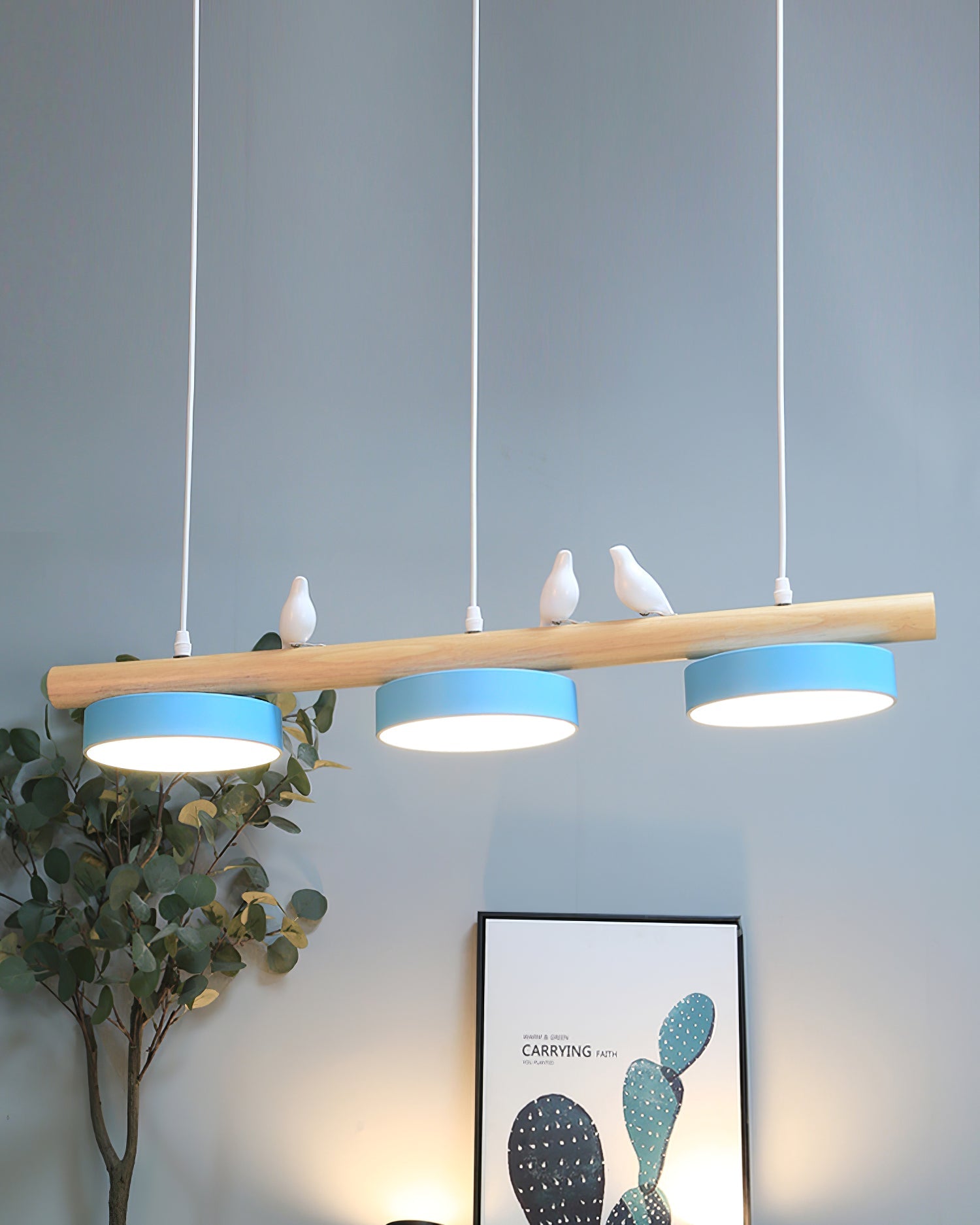 Bird Pendant Lamp LED Ceiling Light