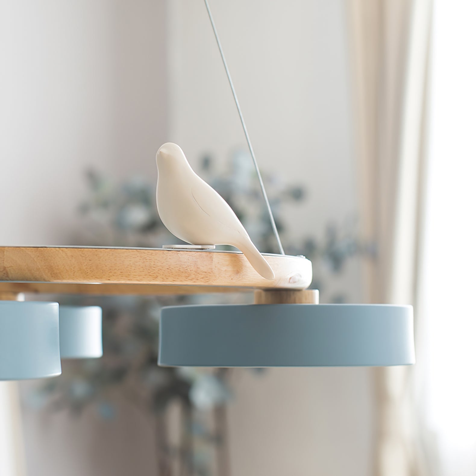 Bird Round Chandelier LED Ceiling Light