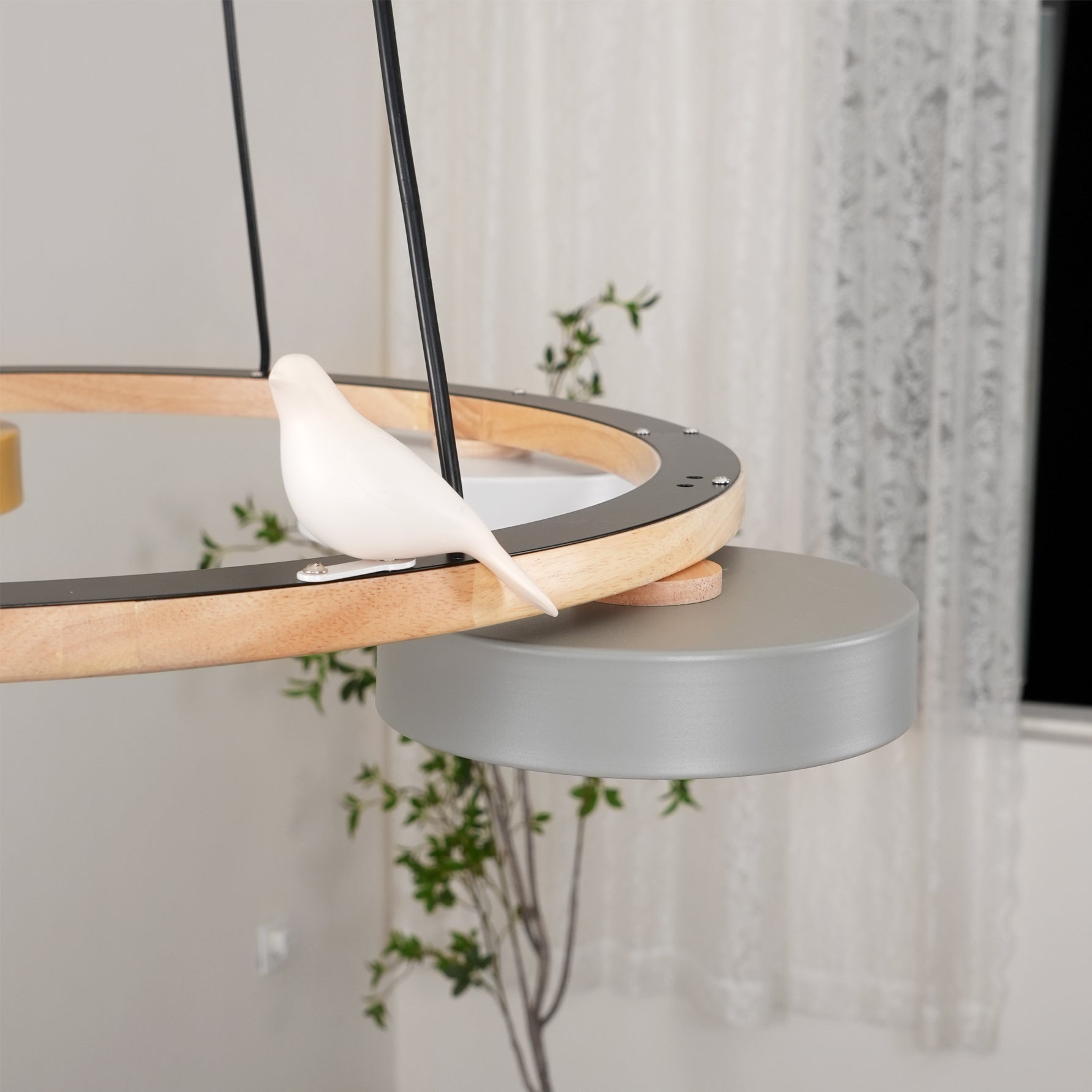 Bird Round Chandelier LED Ceiling Light