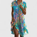 Sienna | Women's Boho Chic Summer Dress with Flowy Silhouette | Effortless Style for Every Occasion