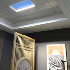 SkyGlow | Flush Mount Ceiling Light with Smart Control & Adjustable Color Temperature | Modern LED Design for Enhanced Ambiance