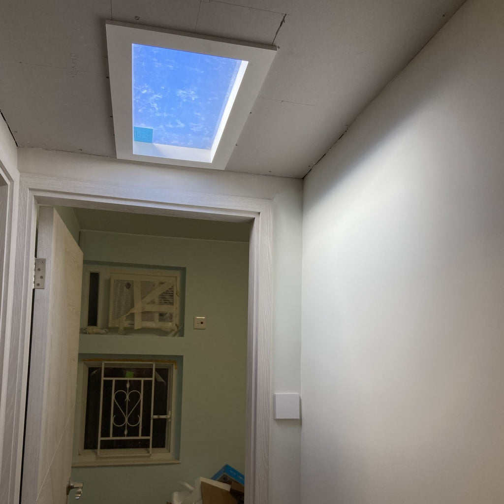 SkyGlow | Flush Mount Ceiling Light with Smart Control & Adjustable Color Temperature | Modern LED Design for Enhanced Ambiance