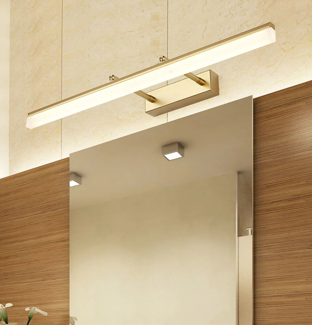 Sleek LED Bathroom Vanity Lights | Waterproof Design for Safe Illumination