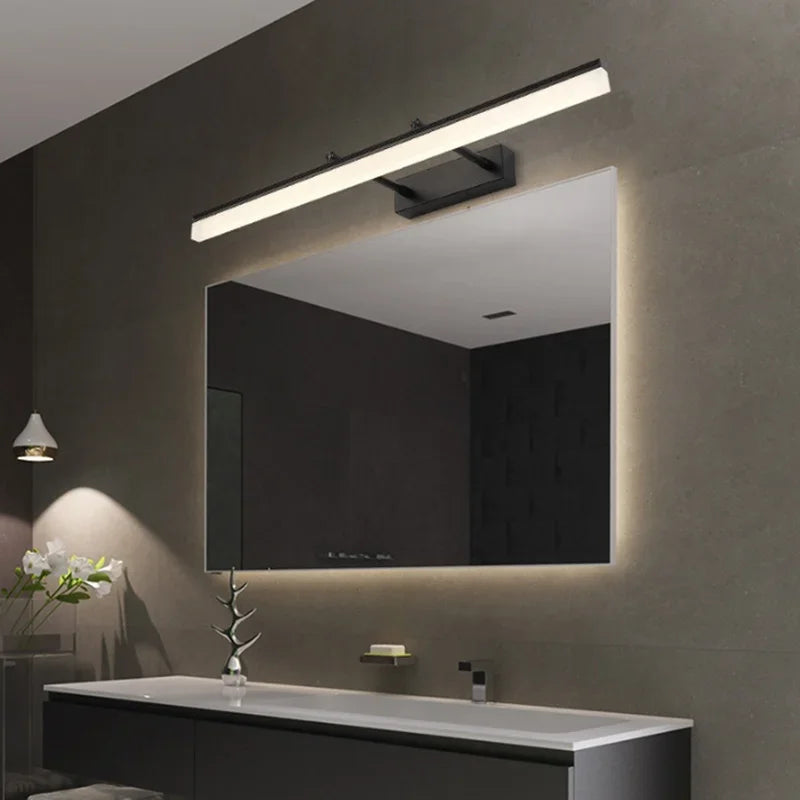 Sleek LED Bathroom Vanity Lights | Waterproof Design for Safe Illumination