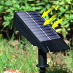 Solar Lights Outdoor | Adjustable Zoom Beam LED Light | Waterproof Landscape Lighting for Year-Round Ambience