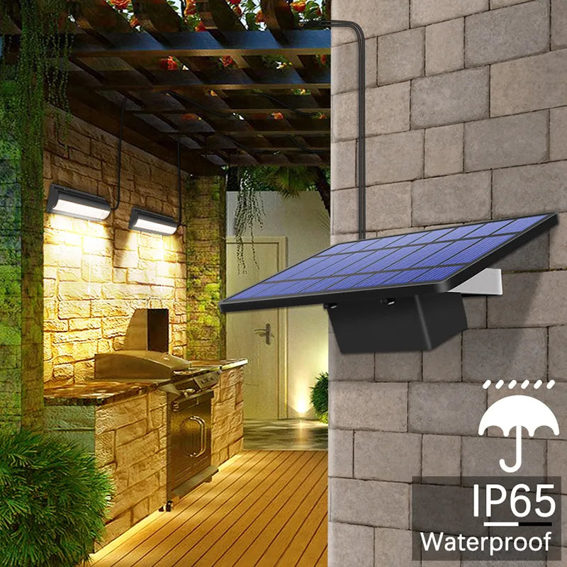 Solar Shed Pendant Light | Eco-Friendly LED with Pull Wire Switch | Versatile Illumination for Indoor and Outdoor Spaces