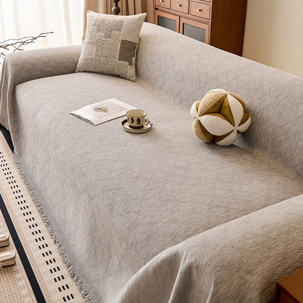 Thickened Chenille Anti Scratch Washable Sofa Cover