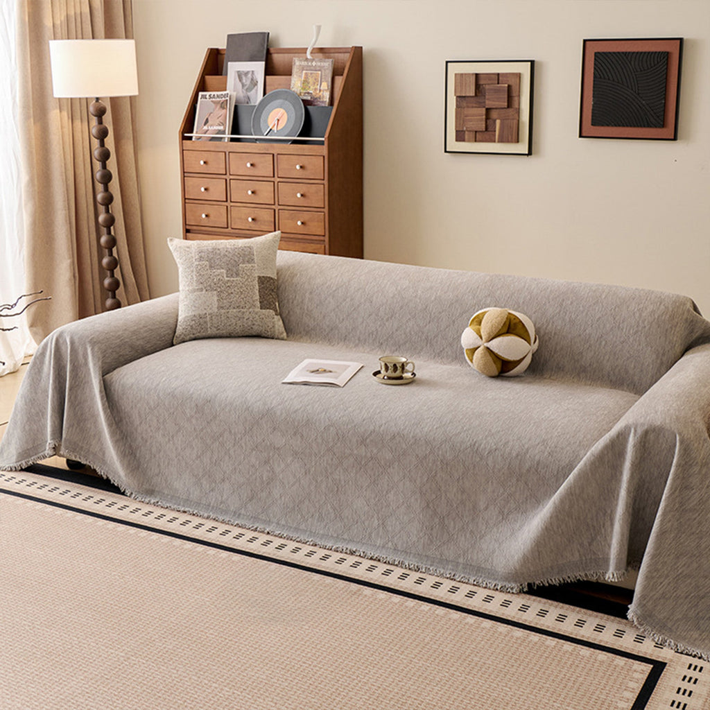 Thickened Chenille Anti Scratch Washable Sofa Cover