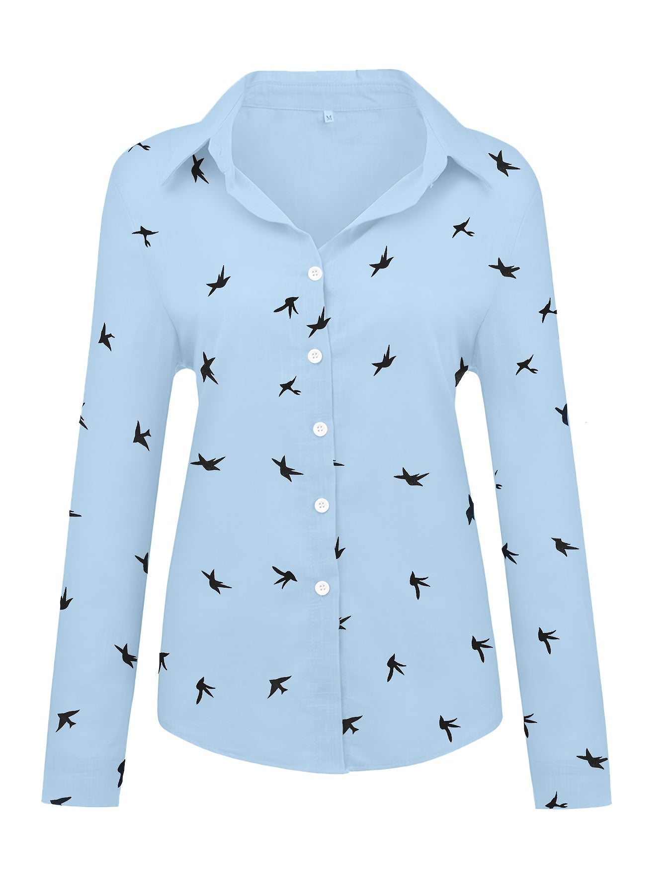 Stylish Mens Shirt with Printed Design & Functional Button Closure for Versatile Wear