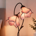 Tiffany-Style Table Lamp with Vintage Resin Base for Elegant Ambiance