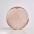 Walnut Ceiling Lamp Modern LED Flush Mount Light