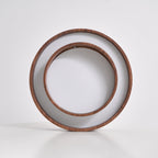 Walnut Ceiling Lamp Modern LED Flush Mount Light