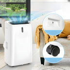 Smart WiFi portable air conditioner with 14000 BTU heating and cooling