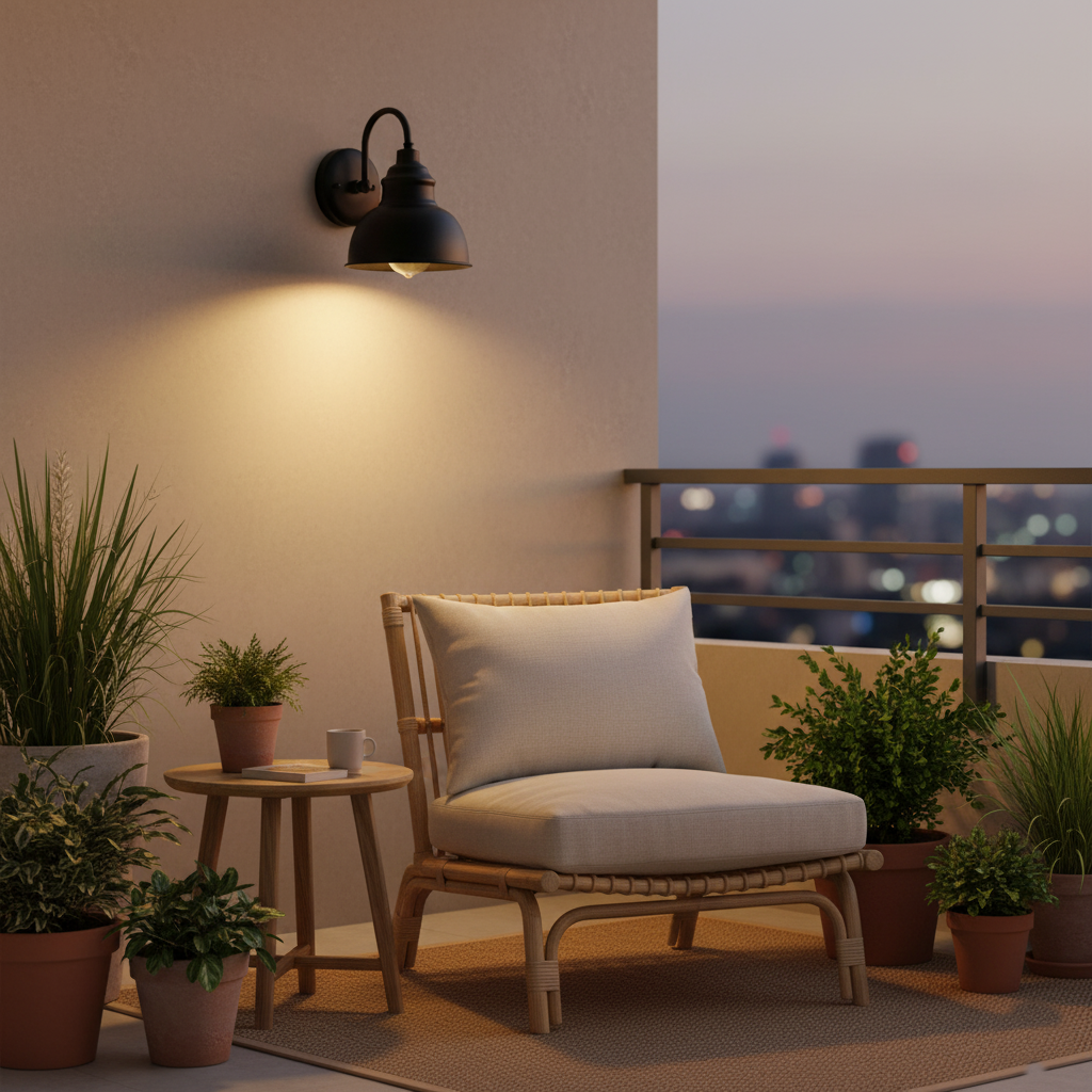 Vintage Outdoor Wall Sconce with IP65 Waterproof Design | Elegant Lantern for Warm Ambiance