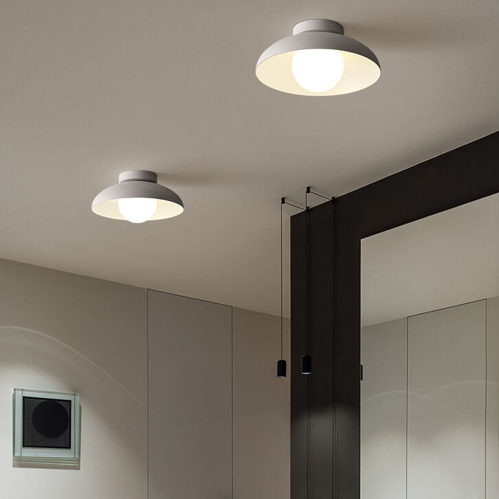 Wabi-Sabi Collection | Ceiling Light with Iron & Glass Design | Modern Semi-Flush Mount Fixture for Elegant Ambient Illumination