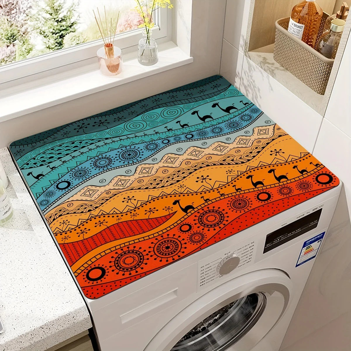 Appliance Protection Mat Non Slip Microfiber Cover