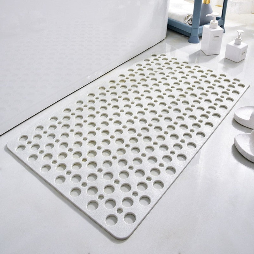 Non Slip Shower Mat Hygienic Bath Mat With Suction Cups