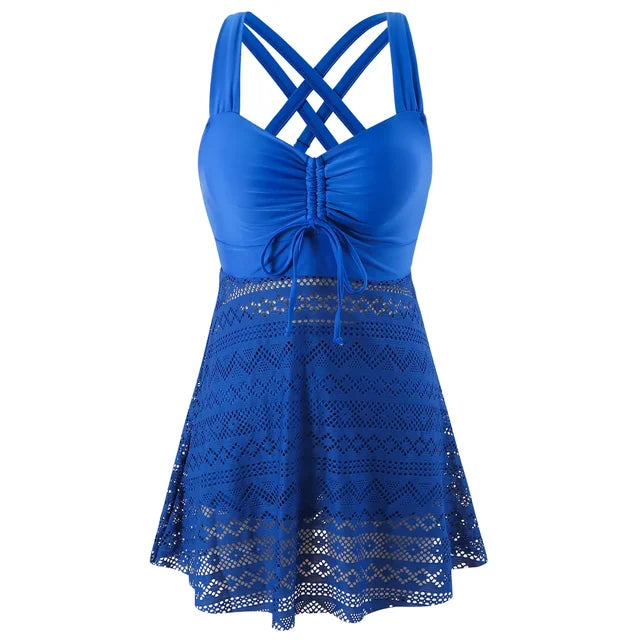 Winslow | Women's Tankini with Tummy Control & Supportive Design | Flattering Plus Size Swimwear for Confidence