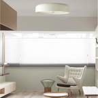 Wool Retro Ceiling Lamp | Flush Mount Ceiling Light with Dimmable LED | Nordic Minimalist Design for Cozy Interiors
