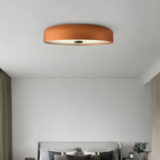 Wool Retro Ceiling Lamp | Flush Mount Ceiling Light with Dimmable LED | Nordic Minimalist Design for Cozy Interiors